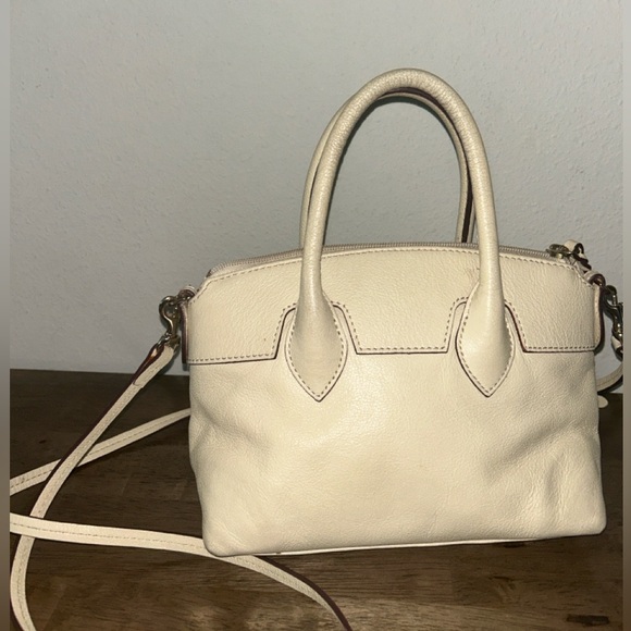 Dooney & Bourke Vintage 1975
Saffiano Satchel Crossbody Handbag -Cream - Picture 9 of 12